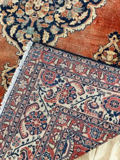 Antique Persian Feraghan Sarouk The Most decorative As Is