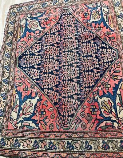 Antique Persian Feraghan Sarouk The Most decorative As Is