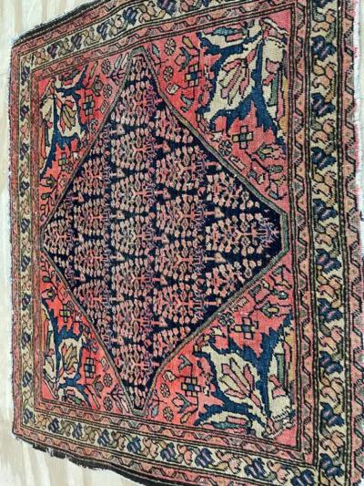 Antique Persian Feraghan Sarouk The Most decorative As Is