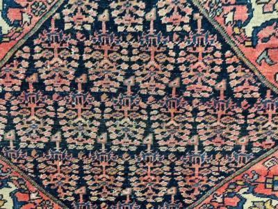 Antique Persian Feraghan Sarouk The Most decorative As Is