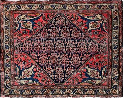 Antique Persian Feraghan Sarouk The Most decorative As Is