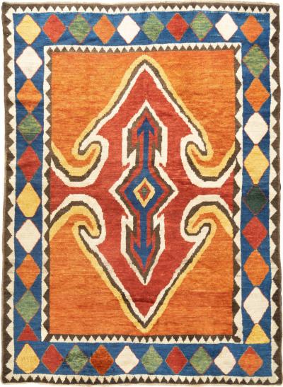 Antique Persian Gabbeh Rug 5 10 x 7 11 