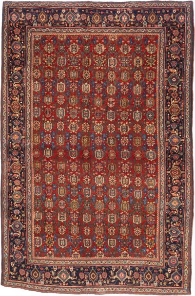Antique Persian Halvai Bidjar Rug 410 x 73 