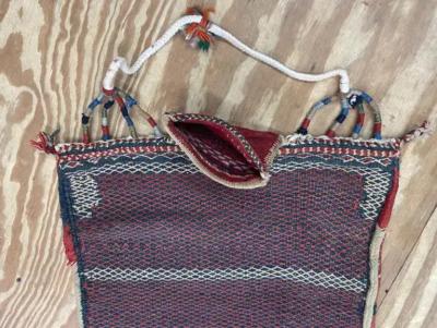 Antique Persian Handmade Kurdish Salt Bag