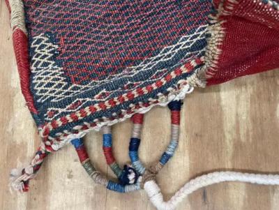 Antique Persian Handmade Kurdish Salt Bag