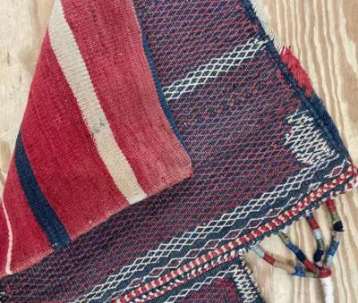 Antique Persian Handmade Kurdish Salt Bag