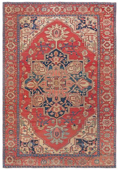 Antique Persian Heriz Rug