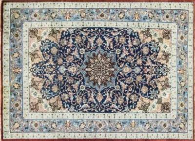 Antique Persian Isfahan Rug