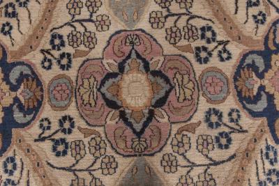 Antique Persian Khorassan Hand Knotted Wool Rug