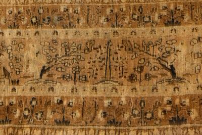 Antique Persian Khorassan Handmade Wool Rug