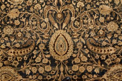 Antique Persian Khorassan Handmade Wool Rug