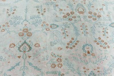 Antique Persian Kirman Rug Size Adjusted 