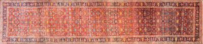 Antique Persian Kurdish Bidjar Runner 38 x 176