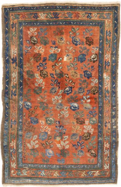 Antique Persian Kurdish Tribal Rug 3 10 x 5 11 