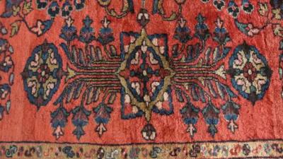 Antique Persian Lilihan Rug