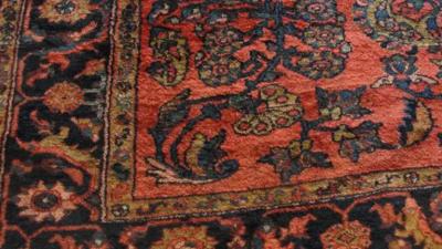 Antique Persian Lilihan Rug
