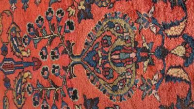 Antique Persian Lilihan Rug