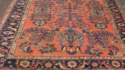Antique Persian Lilihan Rug