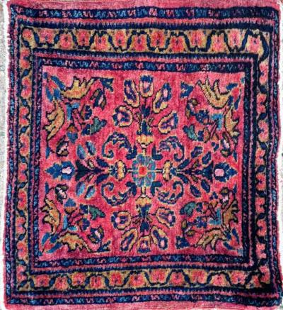 Antique Persian Lilihan Rug c 1920s