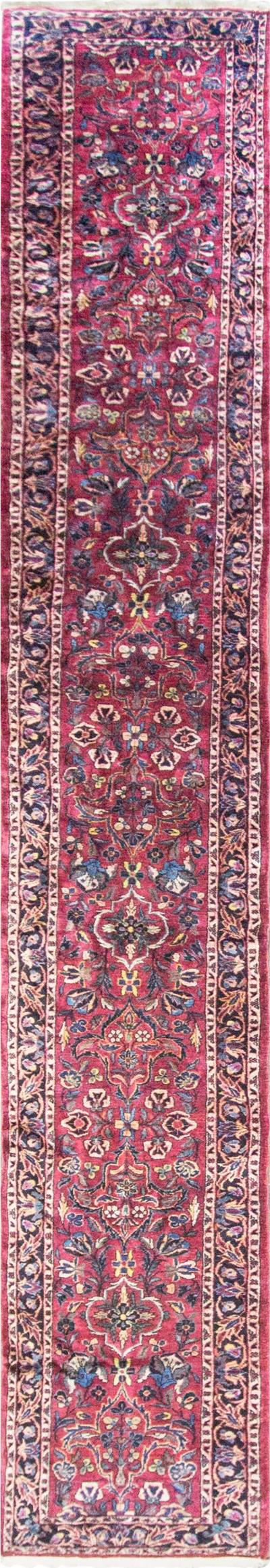 Antique Persian Lilihan Runner 28 x 19