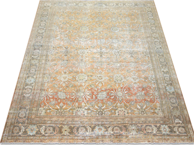 Antique Persian Mahal Rug 102 x 1211 