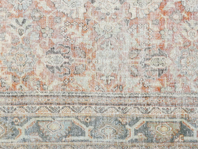 Antique Persian Mahal Rug 105 x 130 