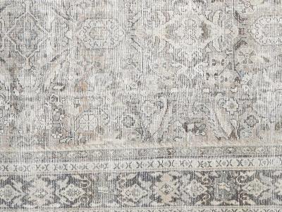 Antique Persian Mahal Rug 107 x 135 