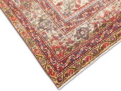 Antique Persian Mahal Rug 50 x 112 