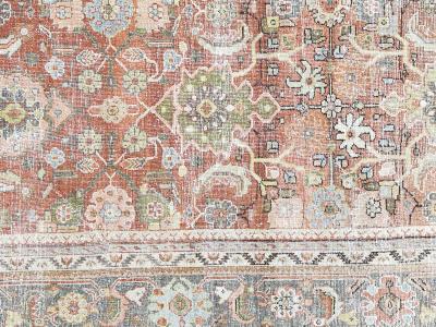 Antique Persian Mahal Rug 8 x 107 