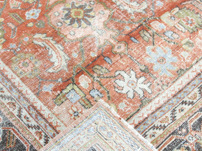 Antique Persian Mahal Rug 8 x 107 