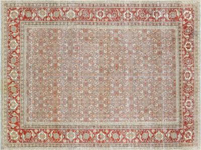 Antique Persian Mahal Rug 85 x 113 