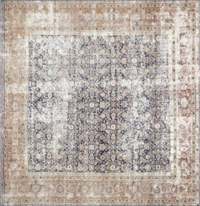 Antique Persian Mahal Rug 98 x 102 