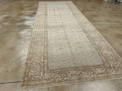 Antique Persian Malayer Wide Gallery Long Runner