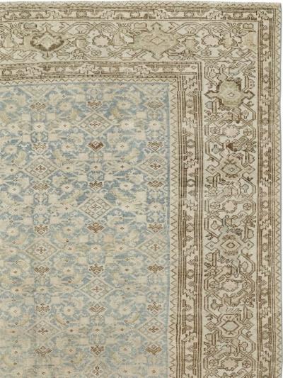 Antique Persian Malayer Wide Gallery Long Runner