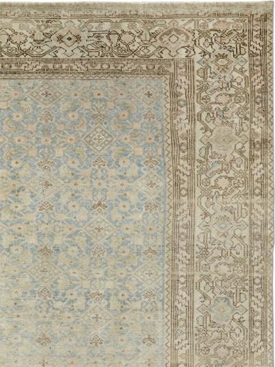 Antique Persian Malayer Wide Gallery Long Runner