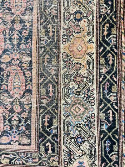 Antique Persian Melayer Botheh Rug