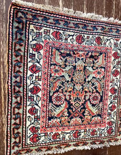 Antique Persian Melayer Rug Bag