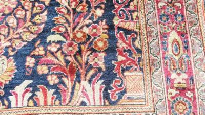 Antique Persian Mohajeran Sarouk Rug