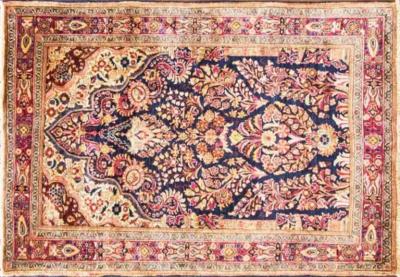 Antique Persian Mohajeran Sarouk Rug