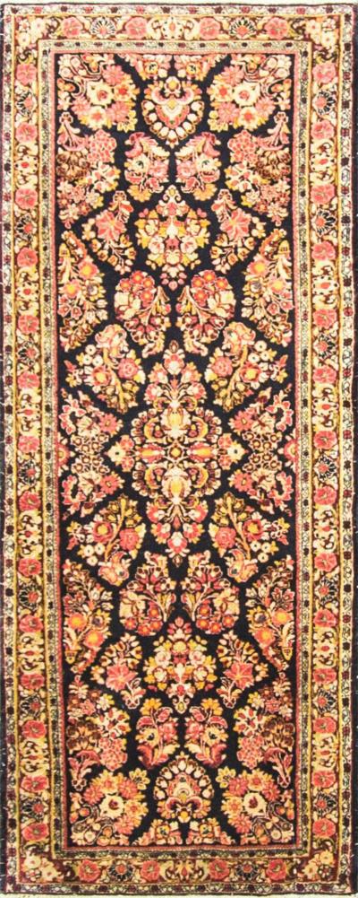 Antique Persian Mohajiran Sarouk Runner