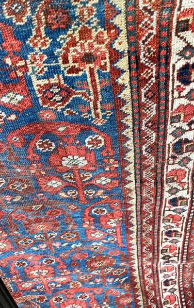 Antique Persian Qashqai Rug As Is