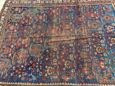 Antique Persian Qashqai Rug As Is