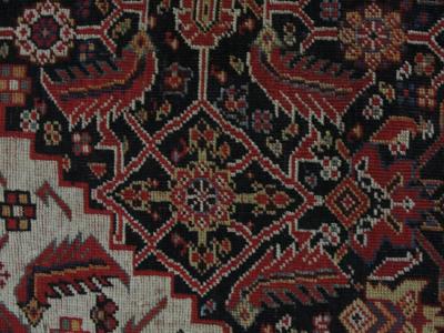 Antique Persian Qashqai Rug Very Fine