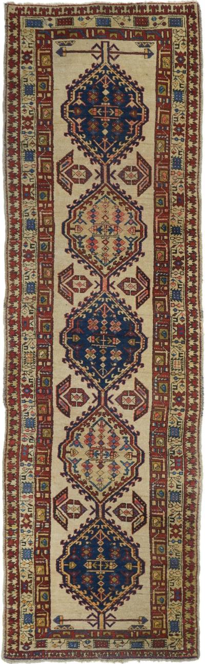 Antique Persian Sarab Runner 3 0 x 10 9 