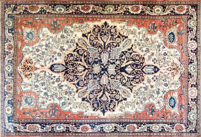 Antique Persian Sarouk Feraghan