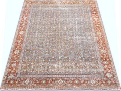 Antique Persian Senne Rug 45 x 65 
