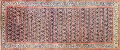 Antique Persian Senneh Malayer Carpet Gallery Runner Size