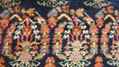 Antique Persian Senneh Malayer Carpet Gallery Runner Size
