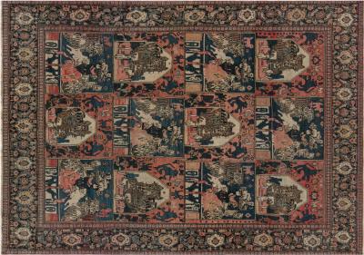 Antique Persian Senneh Rug