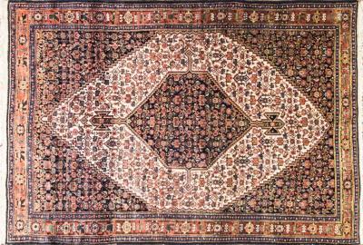Antique Persian Senneh Rug 46 x 510